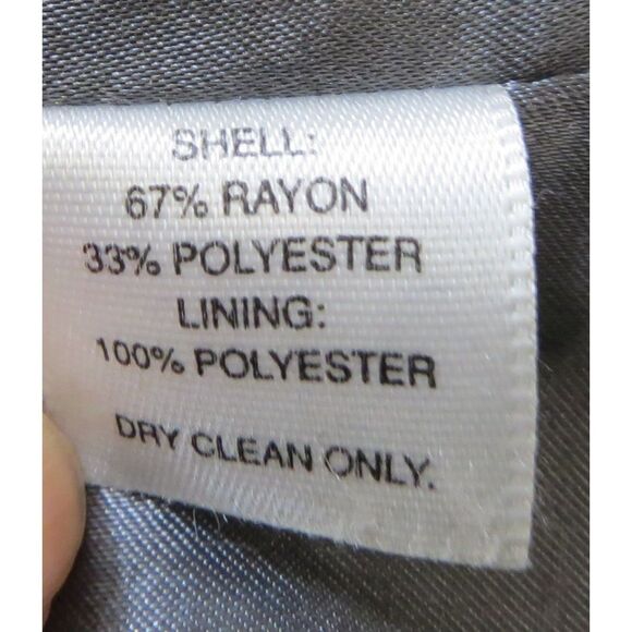 White House Black Market Women's Black Rose Floral Jacquard Coat Midi  M  EUC - Picture 8 of 8